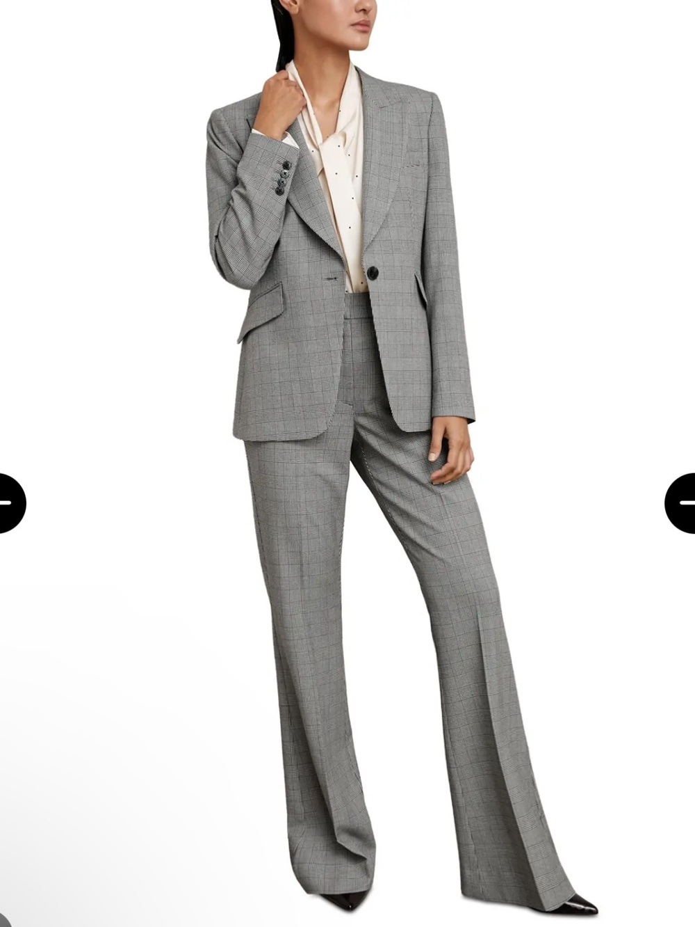 Reiss Brooklyn Check Blazer Size 10